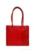 Hidesign Red Leather Shoulder Bag